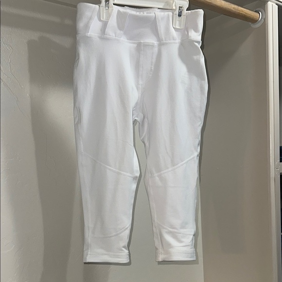 Easton White Leggings Soft Elastic Waist - Picture 1 of 5